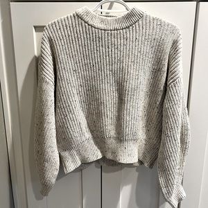 Thick knit sweater